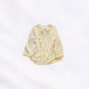 sears ⋆ vintage embroidered night shirt